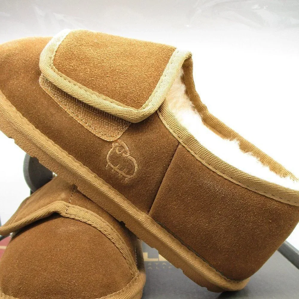 𝅺women's Lamo Wrap Around Indoor/Outdoor Sheepskin /Slipper/Bootie - Picture 4 of 11